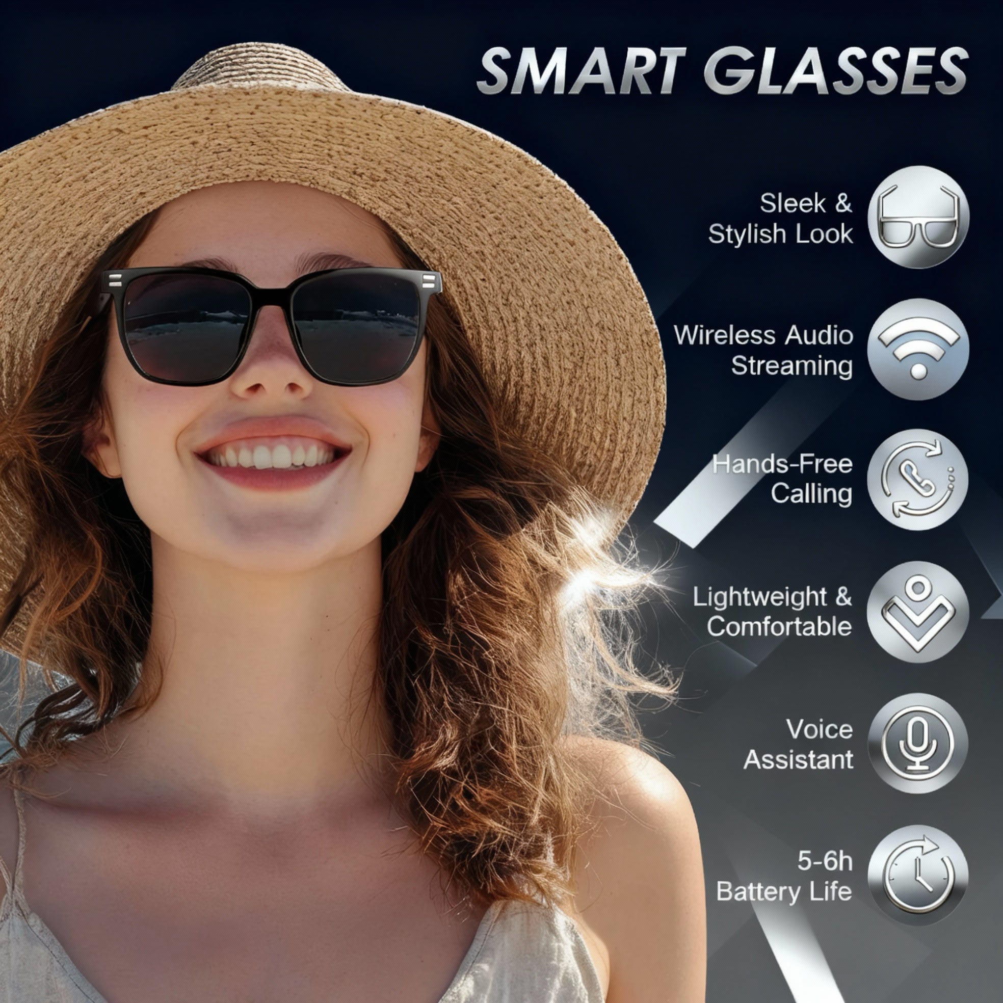 Advanced AI Smart Glasses