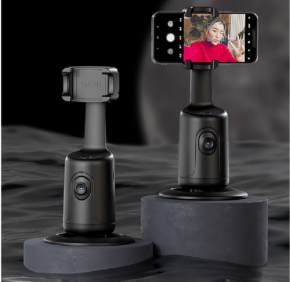 360° Auto Face Tracking AI Smart Gimbal for Smartphones - Stabilizer and Tripod for Video Vlogging and Live Streaming