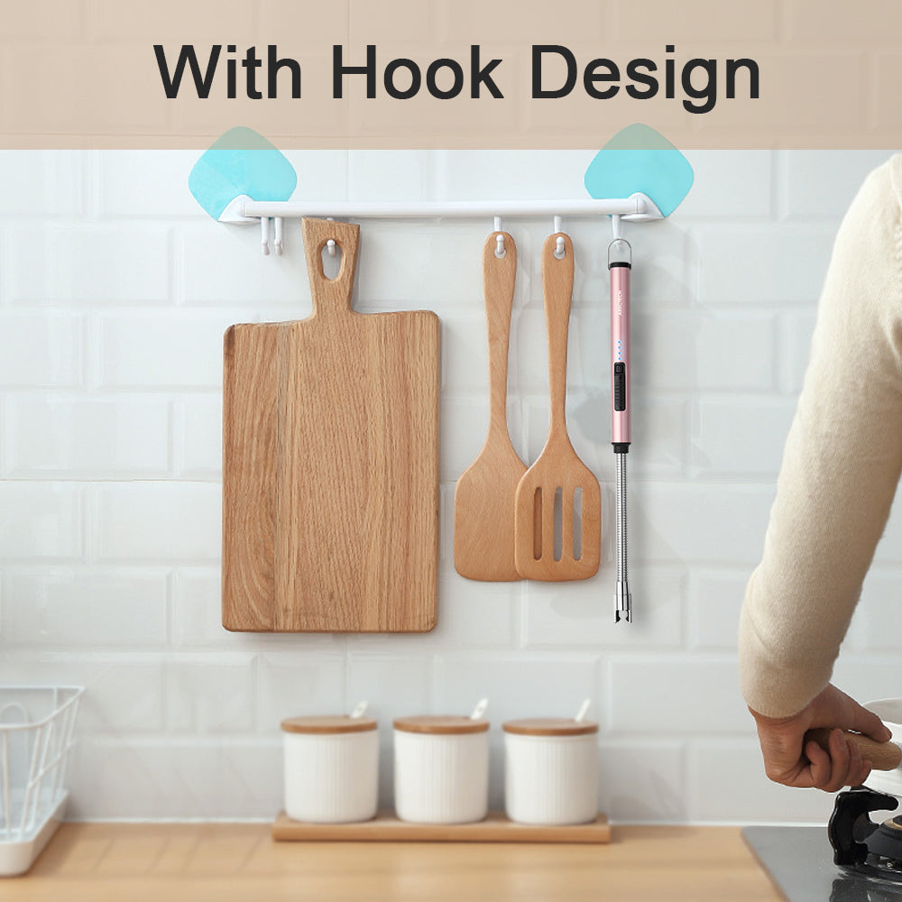 Lighter Candle Lighter Electric Lighter Rechargeable Lighter USB Arc Lighter Plasma for Camping Candle Cooking Bbqs Fireworks