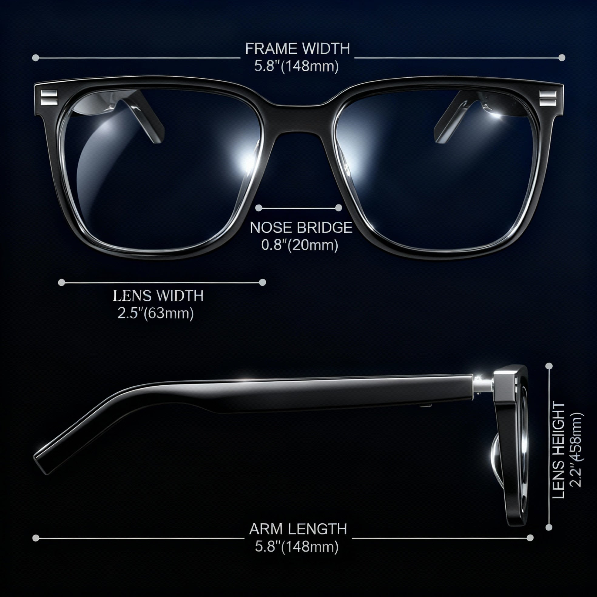 Advanced AI Smart Glasses