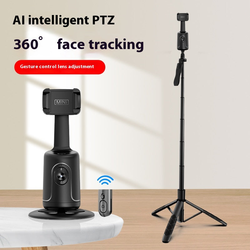 360° Auto Face Tracking AI Smart Gimbal for Smartphones - Stabilizer and Tripod for Video Vlogging and Live Streaming