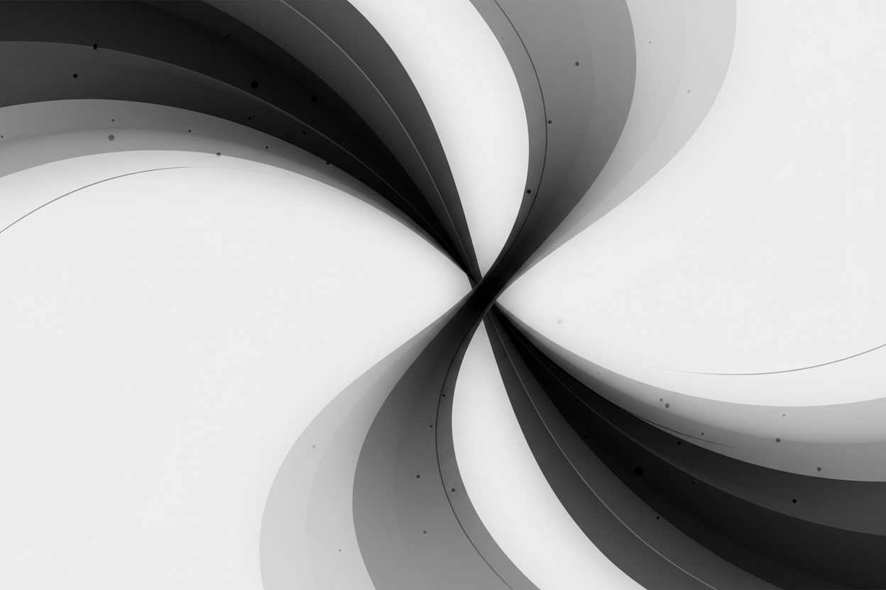 A professional ai store home page image for my banner my store theme is simple clean moderen and very asthetic use black white and greyish and darkpoints so i need a pic u can you and dont directly tell on the image  just clean looking one